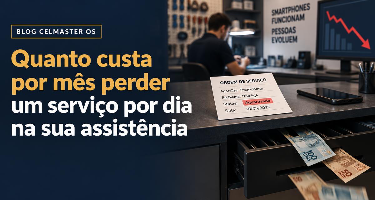 Quanto custa por mês perder um serviço por dia na sua assistência